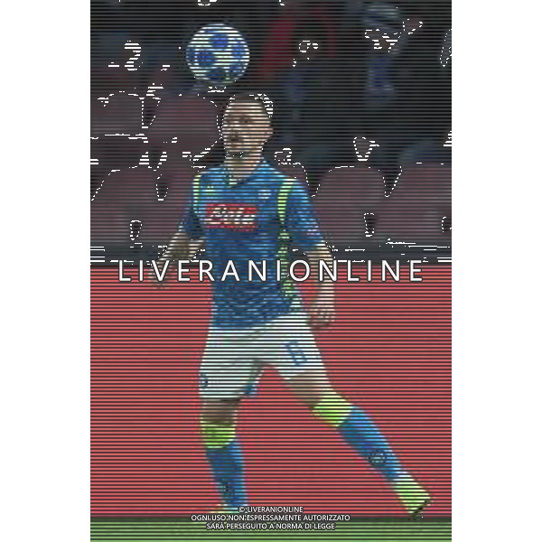 28-11-2018 NAPOLI STELLA ROSSA CHAMPIONS LEAGUE NELLA FOTO: MARIO RUI FOTO MOSCA, AG.LIVERANI