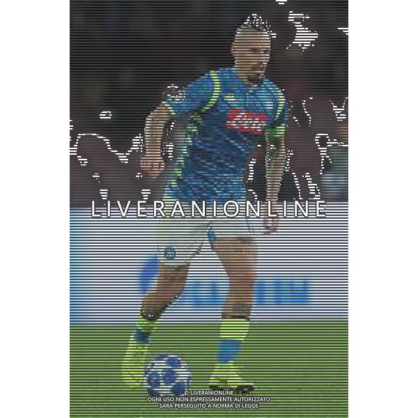 28-11-2018 NAPOLI STELLA ROSSA CHAMPIONS LEAGUE NELLA FOTO: MAREK HAMSIK FOTO MOSCA, AG.LIVERANI