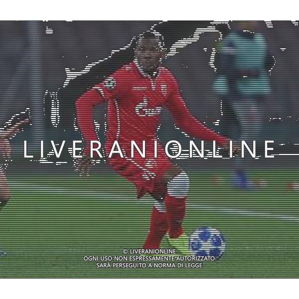 28-11-2018 NAPOLI STELLA ROSSA CHAMPIONS LEAGUE NELLA FOTO: EL FARDOU BEN FOTO MOSCA, AG.LIVERANI