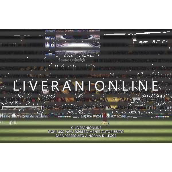 UEFA Champions League gruppo G - Roma vs Real Madrid 27/11/2018 nella foto: curva sud ©Claudio Zamagni/Agenzia Aldo Liverani supporters of as roma during UEFA Champions League - group G soccer match between A.S.ROME and REAL MADRID at Rome olympic Stadium on November 27 2018 photo credit by Claudio Zamagni/Aldo Liverani Photo Agency