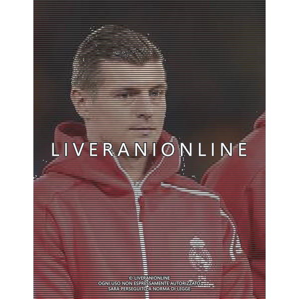 UEFA Champions League gruppo G - Roma vs Real Madrid 27/11/2018 nella foto: Kroos Toni (Midfielder of Real Madrid) ©Claudio Zamagni/Agenzia Aldo Liverani Kroos Toni (Midfielder of Real Madrid) during UEFA Champions League - group G soccer match between A.S.ROME and REAL MADRID at Rome olympic Stadium on November 27 2018 photo credit by Claudio Zamagni/Aldo Liverani Photo Agency