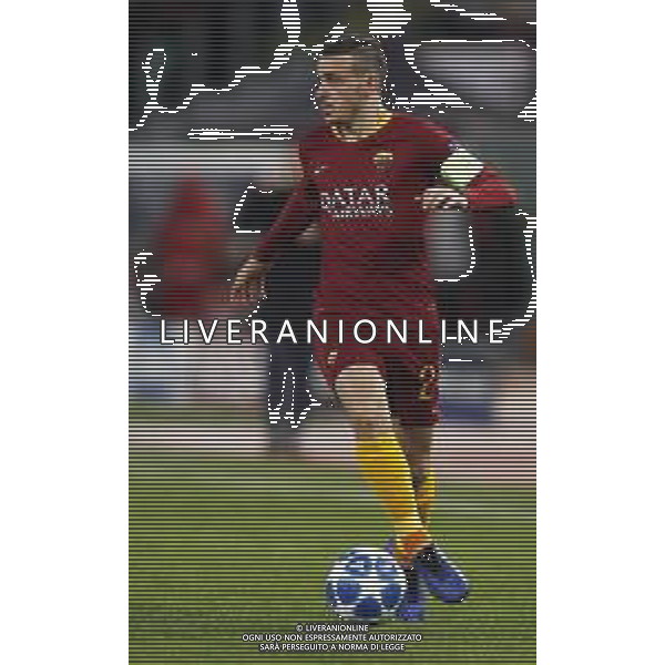 UEFA Champions League gruppo G - Roma vs Real Madrid 27/11/2018 nella foto: Florenzi Alessandro (a.s.roma) ©Claudio Zamagni/Agenzia Aldo Liverani Florenzi Alessandro (a.s.roma) during UEFA Champions League - group G soccer match between A.S.ROME and REAL MADRID at Rome olympic Stadium on November 27 2018 photo credit by Claudio Zamagni/Aldo Liverani Photo Agency