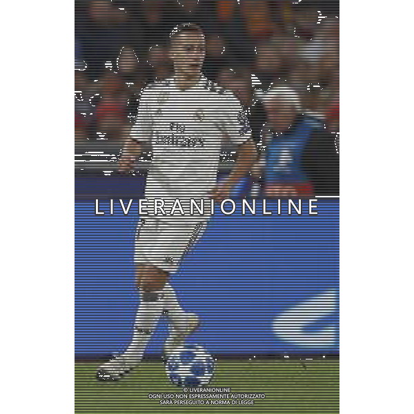 UEFA Champions League gruppo G - Roma vs Real Madrid 27/11/2018 nella foto: Lucas Vasquez (Forward of Real Madrid) ©Claudio Zamagni/Agenzia Aldo Liverani Lucas Vasquez (Forward of Real Madrid) during UEFA Champions League - group G soccer match between A.S.ROME and REAL MADRID at Rome olympic Stadium on November 27 2018 photo credit by Claudio Zamagni/Aldo Liverani Photo Agency