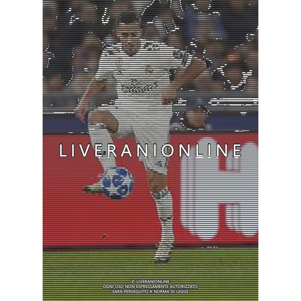 UEFA Champions League gruppo G - Roma vs Real Madrid 27/11/2018 nella foto: Lucas Vasquez (Forward of Real Madrid) ©Claudio Zamagni/Agenzia Aldo Liverani Lucas Vasquez (Forward of Real Madrid) during UEFA Champions League - group G soccer match between A.S.ROME and REAL MADRID at Rome olympic Stadium on November 27 2018 photo credit by Claudio Zamagni/Aldo Liverani Photo Agency