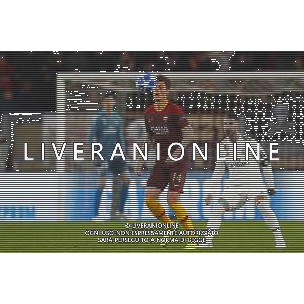 UEFA Champions League gruppo G - Roma vs Real Madrid 27/11/2018 nella foto: Schick Patrik (a.s.roma) e Sergio Ramos (defender of Real Madrid) ©Claudio Zamagni/Agenzia Aldo Liverani Schick Patrik (a.s.roma) and Sergio Ramos (defender of Real Madrid) during UEFA Champions League - group G soccer match between A.S.ROME and REAL MADRID at Rome olympic Stadium on November 27 2018 photo credit by Claudio Zamagni/Aldo Liverani Photo Agency