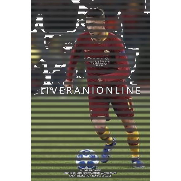 UEFA Champions League gruppo G - Roma vs Real Madrid 27/11/2018 nella foto: Cengiz Under (a.s.roma) ©Claudio Zamagni/Agenzia Aldo Liverani Cengiz Under (a.s.roma) during UEFA Champions League - group G soccer match between A.S.ROME and REAL MADRID at Rome olympic Stadium on November 27 2018 photo credit by Claudio Zamagni/Aldo Liverani Photo Agency