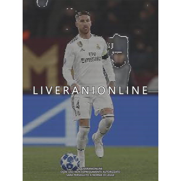 UEFA Champions League gruppo G - Roma vs Real Madrid 27/11/2018 nella foto: Sergio Ramos (defender of Real Madrid) ©Claudio Zamagni/Agenzia Aldo Liverani Sergio Ramos (defender of Real Madrid) during UEFA Champions League - group G soccer match between A.S.ROME and REAL MADRID at Rome olympic Stadium on November 27 2018 photo credit by Claudio Zamagni/Aldo Liverani Photo Agency