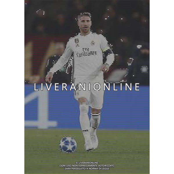 UEFA Champions League gruppo G - Roma vs Real Madrid 27/11/2018 nella foto: Sergio Ramos (defender of Real Madrid) ©Claudio Zamagni/Agenzia Aldo Liverani Sergio Ramos (defender of Real Madrid) during UEFA Champions League - group G soccer match between A.S.ROME and REAL MADRID at Rome olympic Stadium on November 27 2018 photo credit by Claudio Zamagni/Aldo Liverani Photo Agency