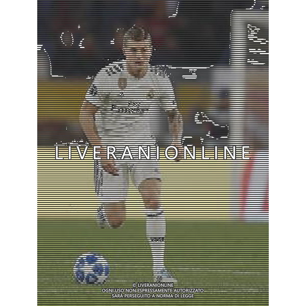 UEFA Champions League gruppo G - Roma vs Real Madrid 27/11/2018 nella foto: Kroos Toni (Midfielder of Real Madrid) ©Claudio Zamagni/Agenzia Aldo Liverani Kroos Toni (Midfielder of Real Madrid) during UEFA Champions League - group G soccer match between A.S.ROME and REAL MADRID at Rome olympic Stadium on November 27 2018 photo credit by Claudio Zamagni/Aldo Liverani Photo Agency