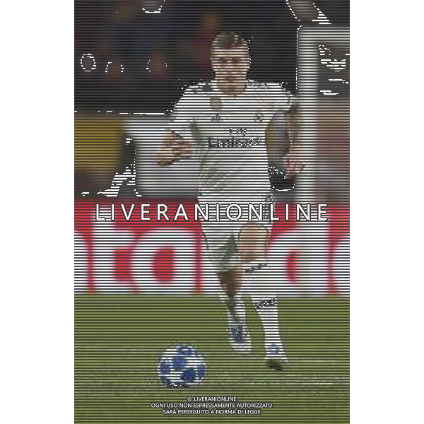UEFA Champions League gruppo G - Roma vs Real Madrid 27/11/2018 nella foto: Kroos Toni (Midfielder of Real Madrid) ©Claudio Zamagni/Agenzia Aldo Liverani Kroos Toni (Midfielder of Real Madrid) during UEFA Champions League - group G soccer match between A.S.ROME and REAL MADRID at Rome olympic Stadium on November 27 2018 photo credit by Claudio Zamagni/Aldo Liverani Photo Agency