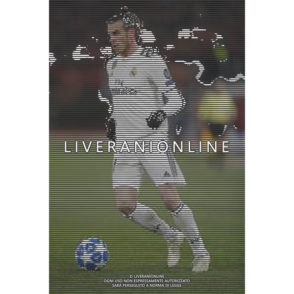 UEFA Champions League gruppo G - Roma vs Real Madrid 27/11/2018 nella foto: Gareth Bale (Forward of Real Madrid) ©Claudio Zamagni/Agenzia Aldo Liverani Gareth Bale (Forward of Real Madrid) during UEFA Champions League - group G soccer match between A.S.ROME and REAL MADRID at Rome olympic Stadium on November 27 2018 photo credit by Claudio Zamagni/Aldo Liverani Photo Agency