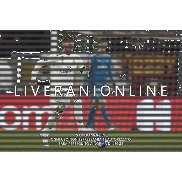 UEFA Champions League gruppo G - Roma vs Real Madrid 27/11/2018 nella foto: Sergio Ramos (defender of Real Madrid) ©Claudio Zamagni/Agenzia Aldo Liverani Sergio Ramos (defender of Real Madrid) during UEFA Champions League - group G soccer match between A.S.ROME and REAL MADRID at Rome olympic Stadium on November 27 2018 photo credit by Claudio Zamagni/Aldo Liverani Photo Agency