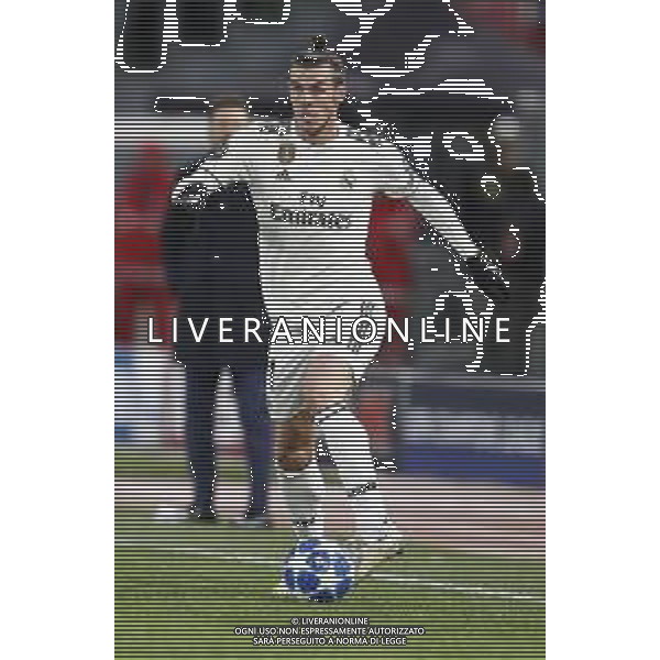 UEFA Champions League gruppo G - Roma vs Real Madrid 27/11/2018 nella foto: Gareth Bale (Forward of Real Madrid) ©Claudio Zamagni/Agenzia Aldo Liverani Gareth Bale (Forward of Real Madrid) during UEFA Champions League - group G soccer match between A.S.ROME and REAL MADRID at Rome olympic Stadium on November 27 2018 photo credit by Claudio Zamagni/Aldo Liverani Photo Agency