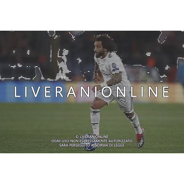 UEFA Champions League gruppo G - Roma vs Real Madrid 27/11/2018 nella foto: Marcelo Vieira da Silva (defender of Real Madrid) ©Claudio Zamagni/Agenzia Aldo Liverani Marcelo Vieira da Silva (defender of Real Madrid) during UEFA Champions League - group G soccer match between A.S.ROME and REAL MADRID at Rome olympic Stadium on November 27 2018 photo credit by Claudio Zamagni/Aldo Liverani Photo Agency