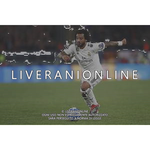 UEFA Champions League gruppo G - Roma vs Real Madrid 27/11/2018 nella foto: Marcelo Vieira da Silva (defender of Real Madrid) ©Claudio Zamagni/Agenzia Aldo Liverani Marcelo Vieira da Silva (defender of Real Madrid) during UEFA Champions League - group G soccer match between A.S.ROME and REAL MADRID at Rome olympic Stadium on November 27 2018 photo credit by Claudio Zamagni/Aldo Liverani Photo Agency
