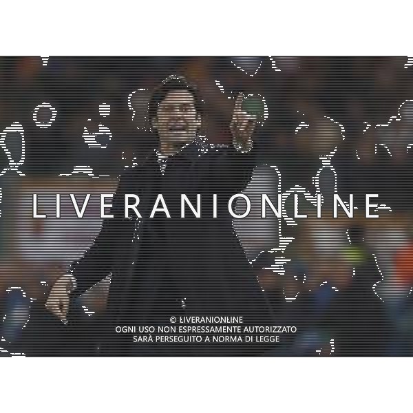 UEFA Champions League gruppo G - Roma vs Real Madrid 27/11/2018 nella foto: coach Santiago Solari (Real Madrid) ©Claudio Zamagni/Agenzia Aldo Liverani coach Santiago Solari (Real Madrid) during UEFA Champions League - group G soccer match between A.S.ROME and REAL MADRID at Rome olympic Stadium on November 27 2018 photo credit by Claudio Zamagni/Aldo Liverani Photo Agency