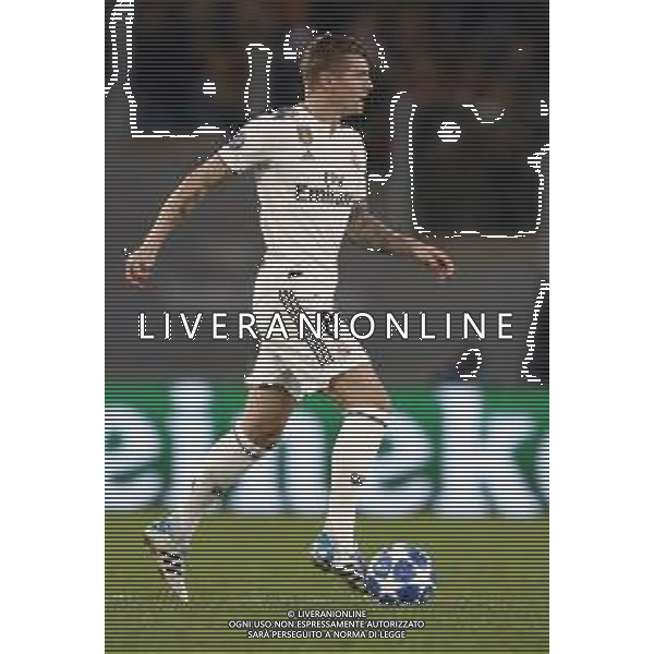 UEFA Champions League gruppo G - Roma vs Real Madrid 27/11/2018 nella foto: Kroos Toni (Midfielder of Real Madrid) ©Claudio Zamagni/Agenzia Aldo Liverani Kroos Toni (Midfielder of Real Madrid) during UEFA Champions League - group G soccer match between A.S.ROME and REAL MADRID at Rome olympic Stadium on November 27 2018 photo credit by Claudio Zamagni/Aldo Liverani Photo Agency