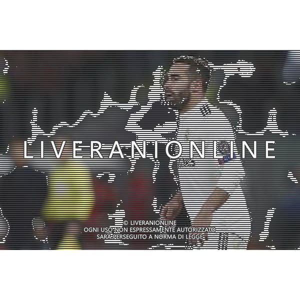 UEFA Champions League gruppo G - Roma vs Real Madrid 27/11/2018 nella foto: Daniel Carvajal Ramos (defender of Real Madrid) ©Claudio Zamagni/Agenzia Aldo Liverani Daniel Carvajal Ramos (defender of Real Madrid) during UEFA Champions League - group G soccer match between A.S.ROME and REAL MADRID at Rome olympic Stadium on November 27 2018 photo credit by Claudio Zamagni/Aldo Liverani Photo Agency