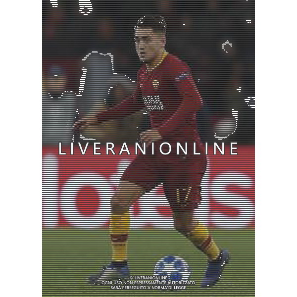 UEFA Champions League gruppo G - Roma vs Real Madrid 27/11/2018 nella foto: Cengiz Under (a.s.roma) ©Claudio Zamagni/Agenzia Aldo Liverani Cengiz Under (a.s.roma) during UEFA Champions League - group G soccer match between A.S.ROME and REAL MADRID at Rome olympic Stadium on November 27 2018 photo credit by Claudio Zamagni/Aldo Liverani Photo Agency