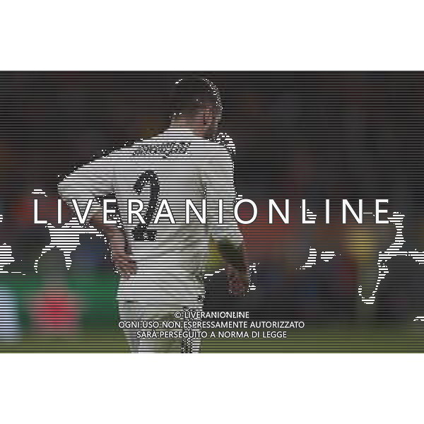UEFA Champions League gruppo G - Roma vs Real Madrid 27/11/2018 nella foto: Daniel Carvajal Ramos (defender of Real Madrid) ©Claudio Zamagni/Agenzia Aldo Liverani Daniel Carvajal Ramos (defender of Real Madrid) during UEFA Champions League - group G soccer match between A.S.ROME and REAL MADRID at Rome olympic Stadium on November 27 2018 photo credit by Claudio Zamagni/Aldo Liverani Photo Agency