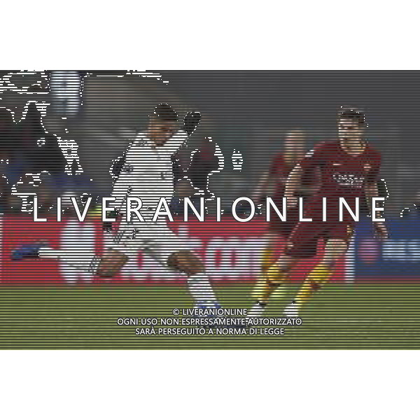 UEFA Champions League gruppo G - Roma vs Real Madrid 27/11/2018 nella foto: Varane Raphaël (defender of Real Madrid) ©Claudio Zamagni/Agenzia Aldo Liverani Varane Raphaël (defender of Real Madrid) during UEFA Champions League - group G soccer match between A.S.ROME and REAL MADRID at Rome olympic Stadium on November 27 2018 photo credit by Claudio Zamagni/Aldo Liverani Photo Agency