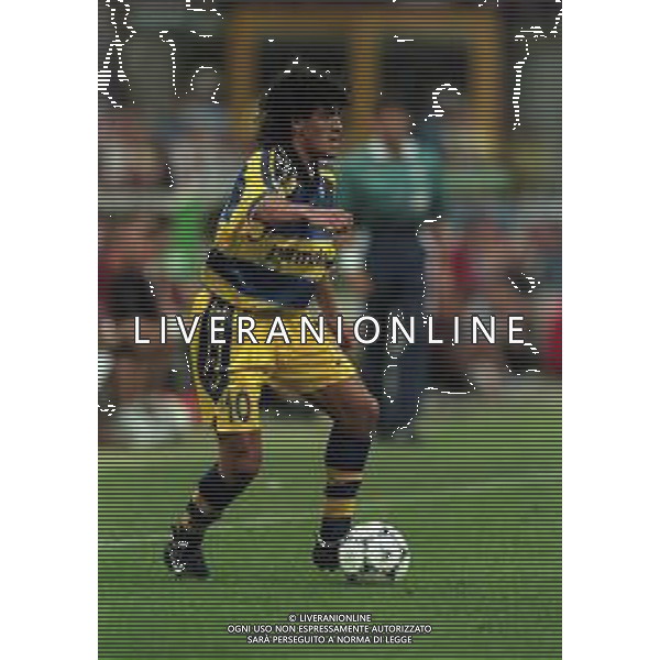 21-08-1999 MILANO- FINALE DI SUPERCOPPA ITALIANA MILAN PARMA 1-2 NELLA FOTO ARIEL ORTEGA AG ALDO LIVERANI SAS