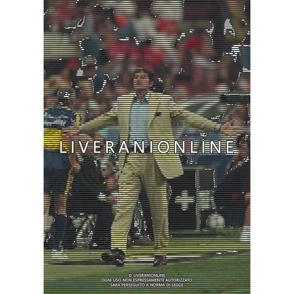 21-08-1999 MILANO- FINALE DI SUPERCOPPA ITALIANA MILAN PARMA 1-2 NELLA FOTO ALBERTO MALESANI ALLENATORE PARMA CALCIO AG ALDO LIVERANI SAS