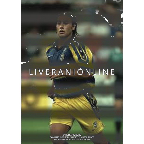 21-08-1999 MILANO- FINALE DI SUPERCOPPA ITALIANA MILAN PARMA 1-2 NELLA FOTO FABIO CANNAVARO AG ALDO LIVERANI SAS