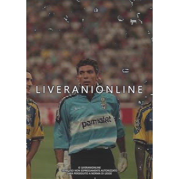 21-08-1999 MILANO- FINALE DI SUPERCOPPA ITALIANA MILAN PARMA 1-2 NELLA FOTO GIANLUIGI BUFFON AG ALDO LIVERANI SAS