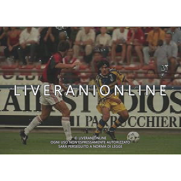 21-08-1999 MILANO- FINALE DI SUPERCOPPA ITALIANA MILAN PARMA 1-2 NELLA FOTO ARIEL ORTEGA AG ALDO LIVERANI SAS