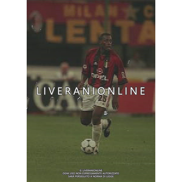 21-08-1999 MILANO- FINALE DI SUPERCOPPA ITALIANA MILAN PARMA 1-2 NELLA FOTO BRUNO N\'GOTTY AG ALDO LIVERANI SAS