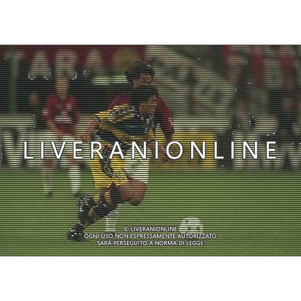 21-08-1999 MILANO- FINALE DI SUPERCOPPA ITALIANA MILAN PARMA 1-2 NELLA FOTO ARIEL ORTEGA AG ALDO LIVERANI SAS