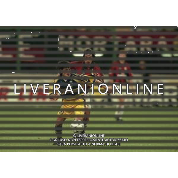 21-08-1999 MILANO- FINALE DI SUPERCOPPA ITALIANA MILAN PARMA 1-2 NELLA FOTO ARIEL ORTEGA AG ALDO LIVERANI SAS