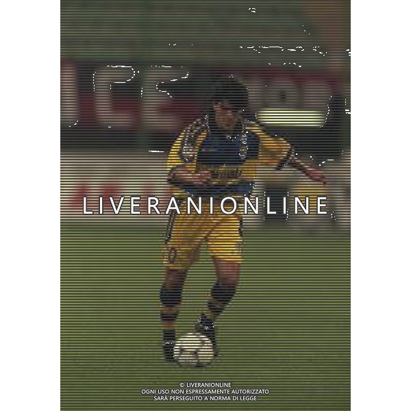 21-08-1999 MILANO- FINALE DI SUPERCOPPA ITALIANA MILAN PARMA 1-2 NELLA FOTO ARIEL ORTEGA AG ALDO LIVERANI SAS