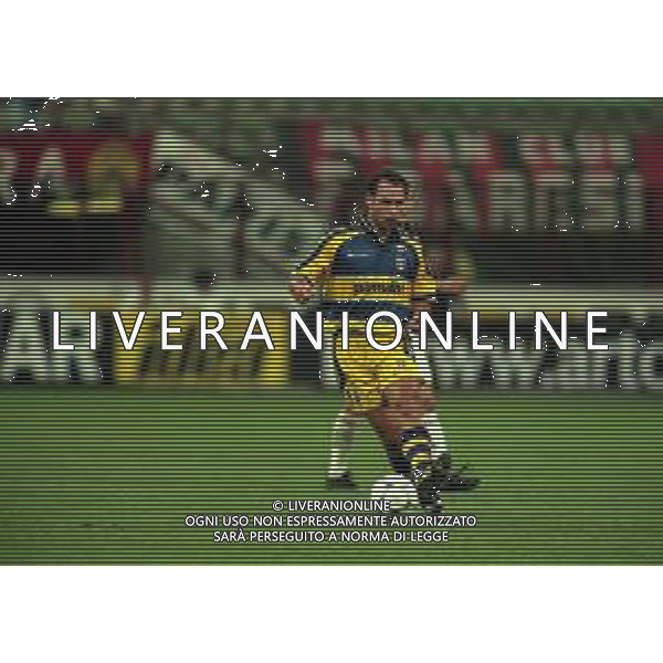 21-08-1999 MILANO- FINALE DI SUPERCOPPA ITALIANA MILAN PARMA 1-2 NELLA FOTO ALAIN BOGHOSSIAN AG ALDO LIVERANI SAS