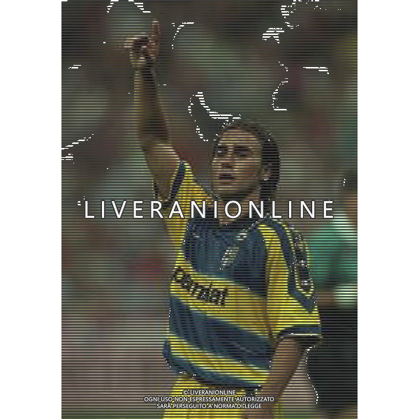 21-08-1999 MILANO- FINALE DI SUPERCOPPA ITALIANA MILAN PARMA 1-2 NELLA FOTO FABIO CANNAVARO AG ALDO LIVERANI SAS