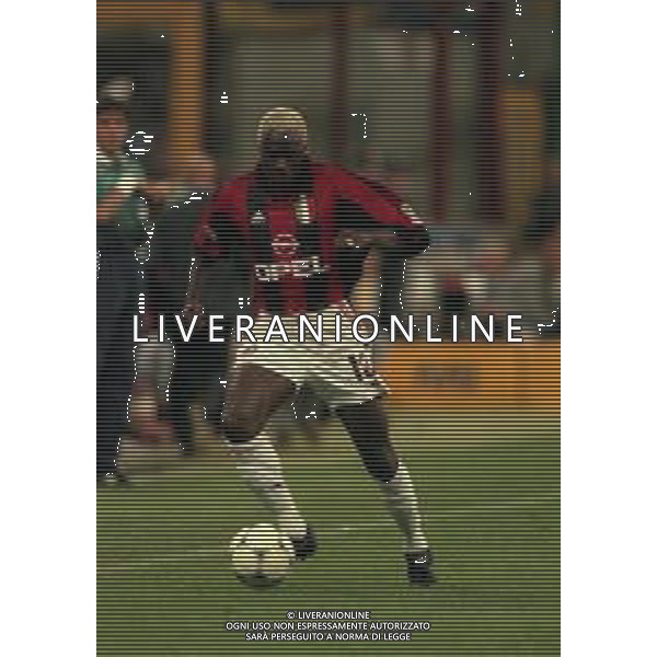 21-08-1999 MILANO- FINALE DI SUPERCOPPA ITALIANA MILAN PARMA 1-2 NELLA FOTO IBRAHIM BA AG ALDO LIVERANI SAS
