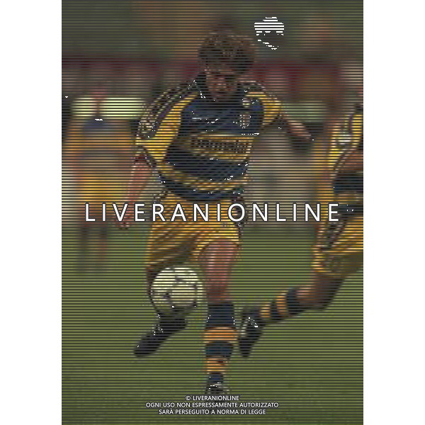 21-08-1999 MILANO- FINALE DI SUPERCOPPA ITALIANA MILAN PARMA 1-2 NELLA FOTO HERNAN CRESPO AG ALDO LIVERANI SAS