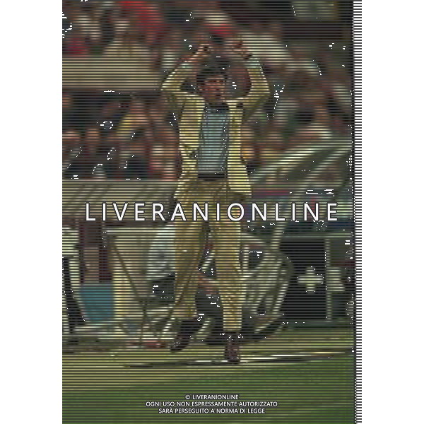 21-08-1999 MILANO- FINALE DI SUPERCOPPA ITALIANA MILAN PARMA 1-2 NELLA FOTO ALBERTO MALESANI ALLENATORE PARMA CALCIO AG ALDO LIVERANI SAS