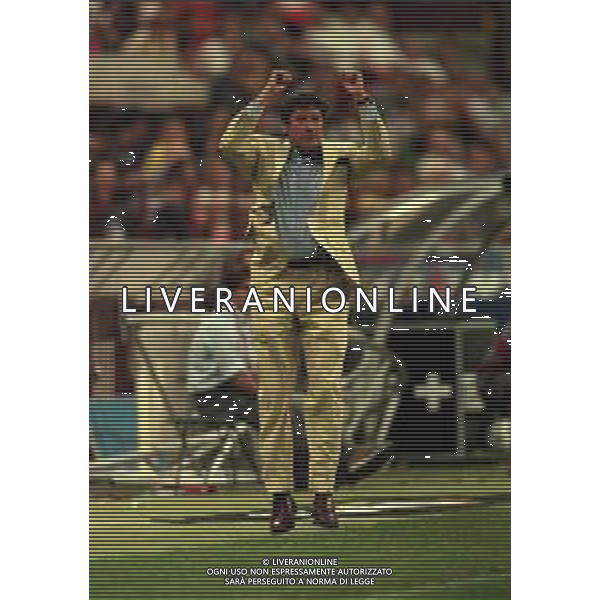 21-08-1999 MILANO- FINALE DI SUPERCOPPA ITALIANA MILAN PARMA 1-2 NELLA FOTO ALBERTO MALESANI ALLENATORE PARMA CALCIO AG ALDO LIVERANI SAS