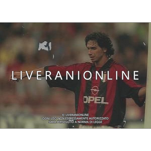 21-08-1999 MILANO- FINALE DI SUPERCOPPA ITALIANA MILAN PARMA 1-2 NELLA FOTO DEMETRIO ALBERTINI AG ALDO LIVERANI SAS