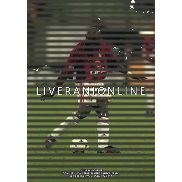 21-08-1999 MILANO- FINALE DI SUPERCOPPA ITALIANA MILAN PARMA 1-2 NELLA FOTO GEORGE WEAH AG ALDO LIVERANI SAS