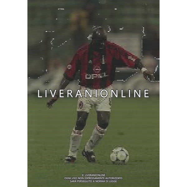 21-08-1999 MILANO- FINALE DI SUPERCOPPA ITALIANA MILAN PARMA 1-2 NELLA FOTO GEORGE WEAH AG ALDO LIVERANI SAS