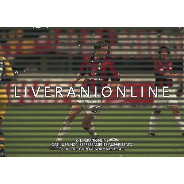 21-08-1999 MILANO- FINALE DI SUPERCOPPA ITALIANA MILAN PARMA 1-2 NELLA FOTO OLIVER BIERHOFF AG ALDO LIVERANI SAS