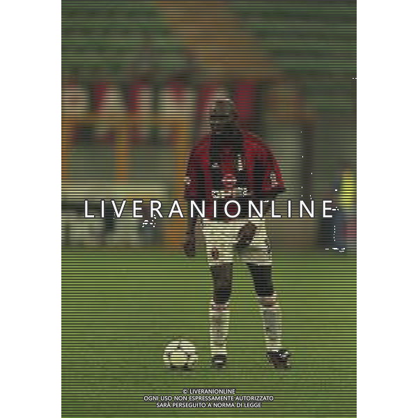21-08-1999 MILANO- FINALE DI SUPERCOPPA ITALIANA MILAN PARMA 1-2 NELLA FOTO GEORGE WEAH AG ALDO LIVERANI SAS