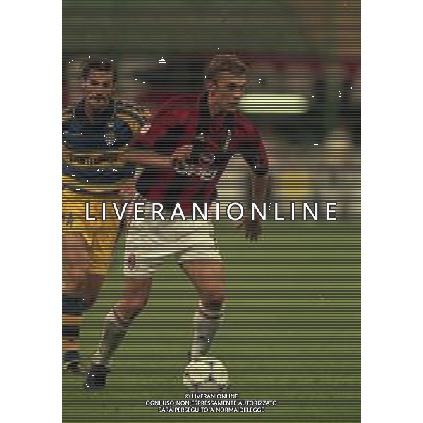 21-08-1999 MILANO- FINALE DI SUPERCOPPA ITALIANA MILAN PARMA 1-2 NELLA FOTO ANDRIY SHEVCHENKO AG ALDO LIVERANI SAS