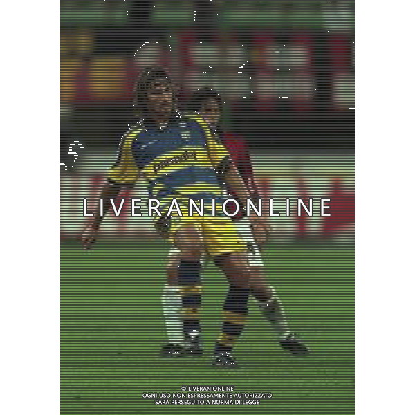 21-08-1999 MILANO- FINALE DI SUPERCOPPA ITALIANA MILAN PARMA 1-2 NELLA FOTO DINO BAGGIO AG ALDO LIVERANI SAS