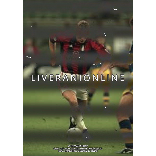 21-08-1999 MILANO- FINALE DI SUPERCOPPA ITALIANA MILAN PARMA 1-2 NELLA FOTO ANDRIY SHEVCHENKO AG ALDO LIVERANI SAS