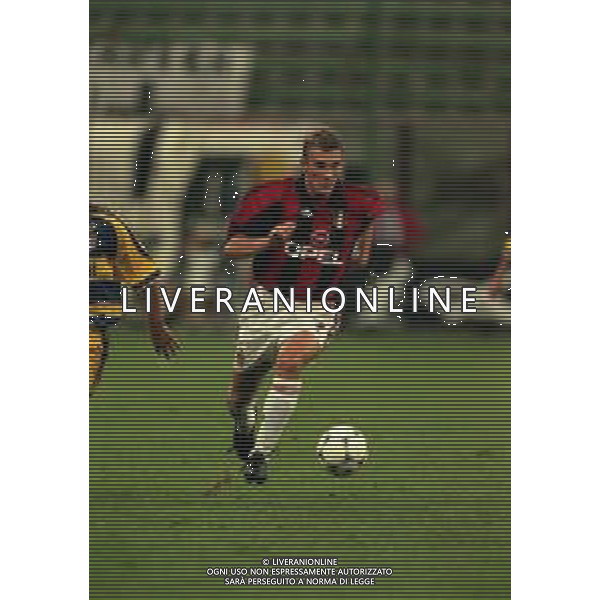 21-08-1999 MILANO- FINALE DI SUPERCOPPA ITALIANA MILAN PARMA 1-2 NELLA FOTO ANDRIY SHEVCHENKO AG ALDO LIVERANI SAS