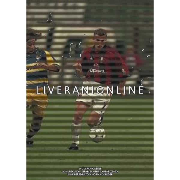 21-08-1999 MILANO- FINALE DI SUPERCOPPA ITALIANA MILAN PARMA 1-2 NELLA FOTO ANDRIY SHEVCHENKO AG ALDO LIVERANI SAS